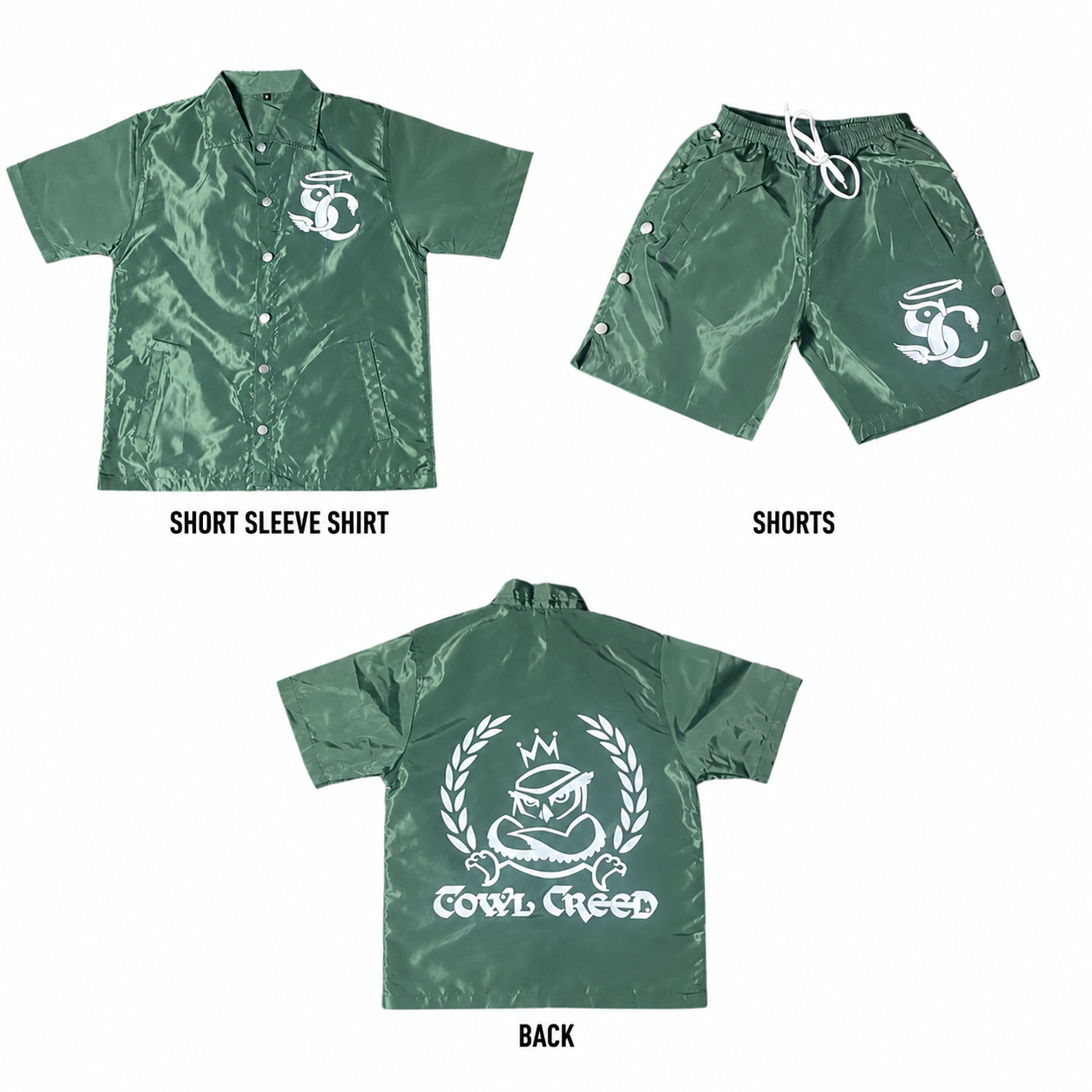 Polyester Short set: