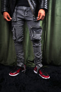Mens 'Bucket' Cargo Jeans