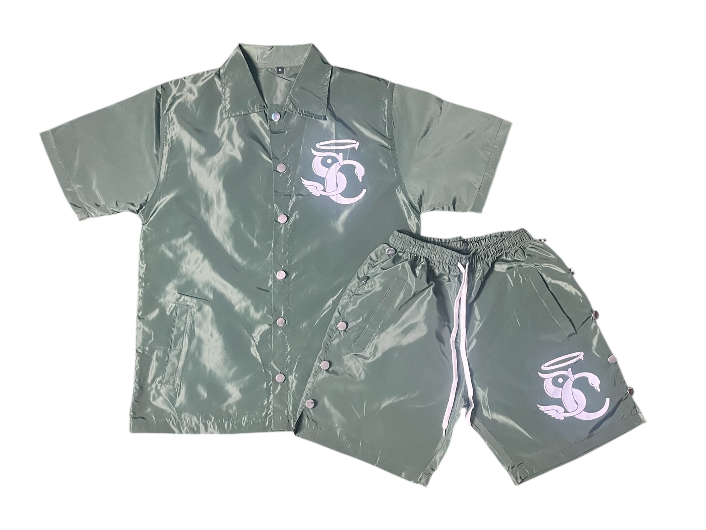 Polyester Short set: